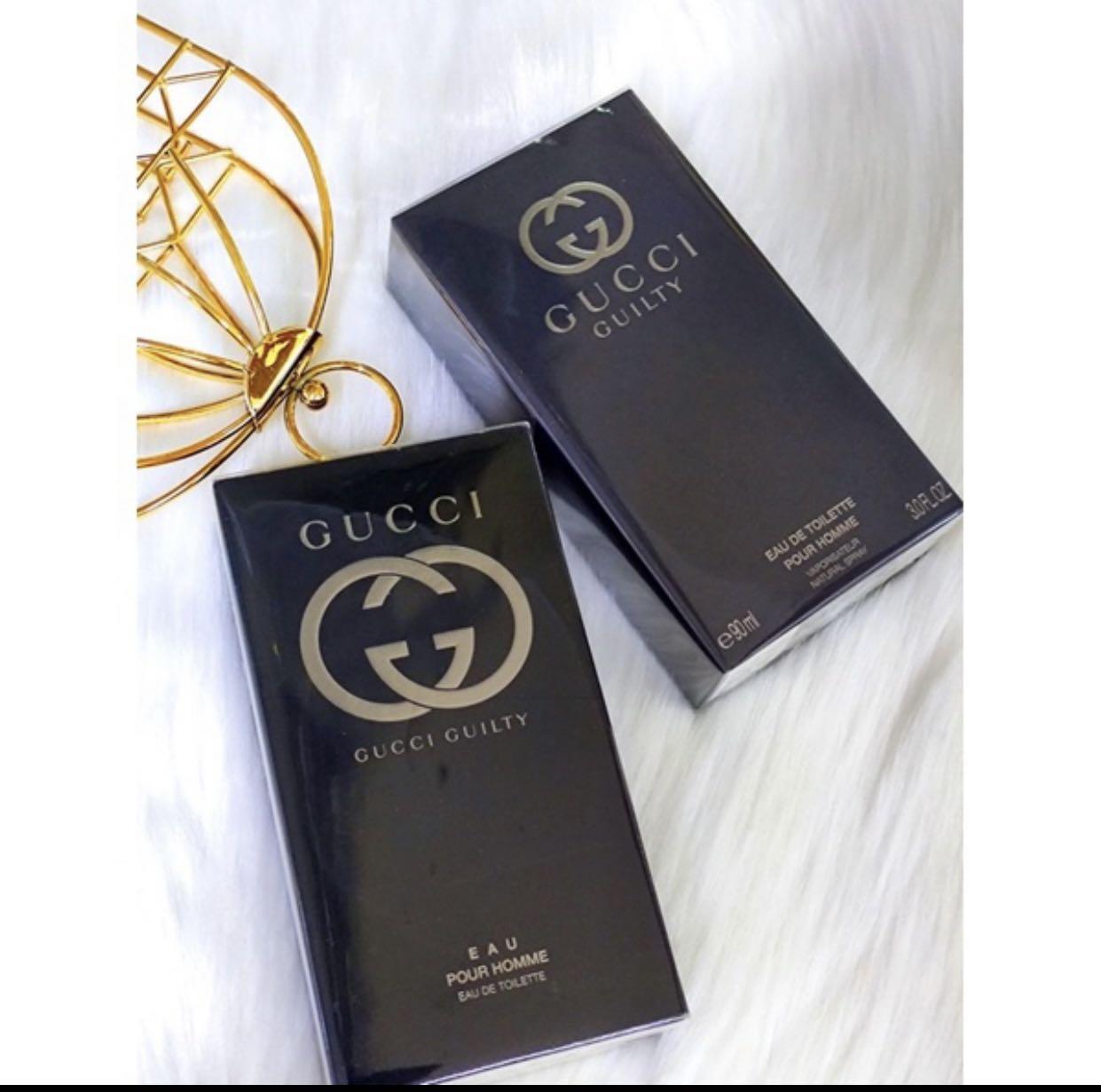 Gucci Guilty Pour Homme Eau de Toilette 100ml, Beauty \u0026 Personal Care,  Fragrance \u0026 Deodorants on Carousell