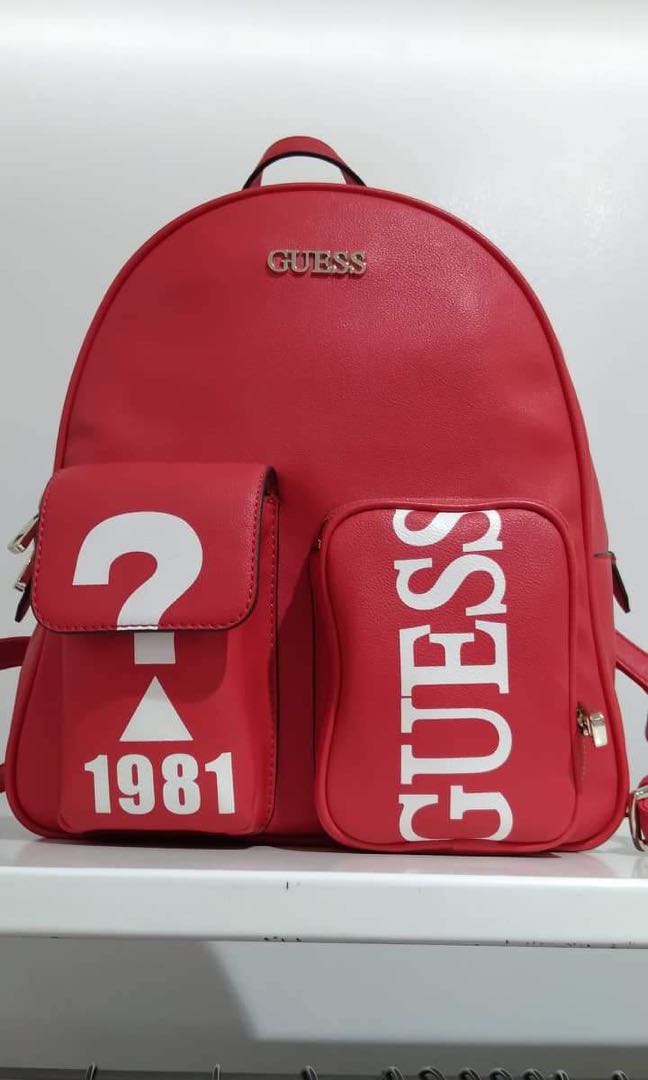 Guess backpack, Women's Fashion, Bags & Wallets, Backpacks on Carousell