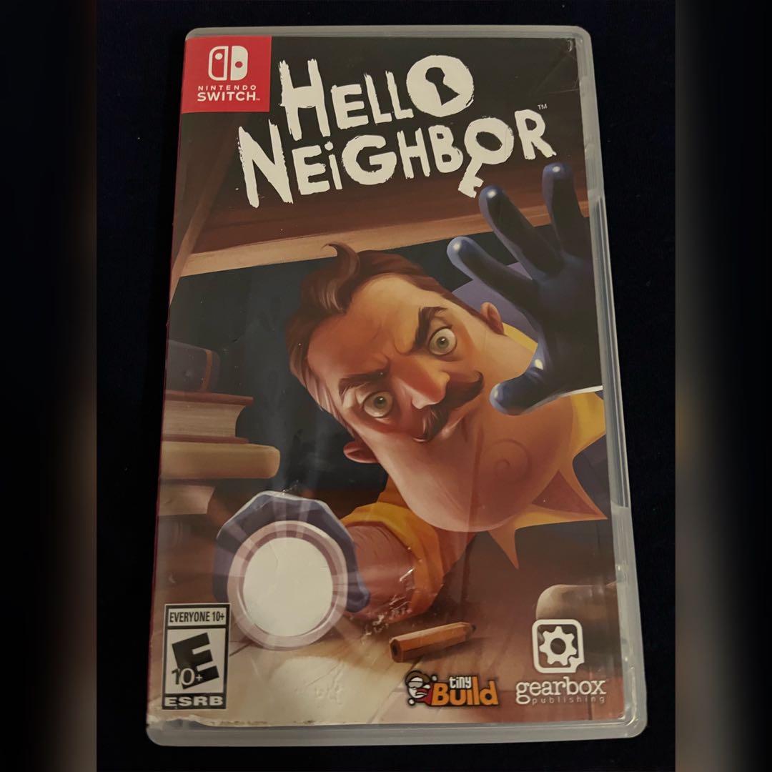 Hello Neighbor Switch Nintendo Stealth Horror Game Neighbour, Video ...