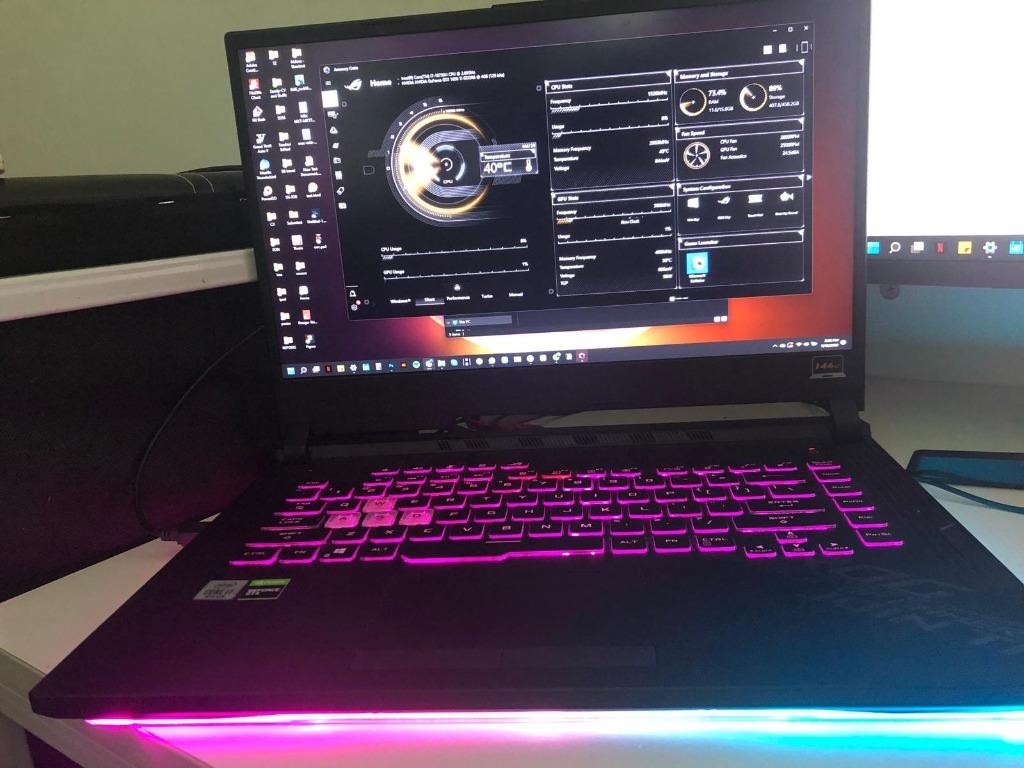 High end Gaming Laptop 16GB Ram GTX 4GB VGA ASUS ROG G512LI