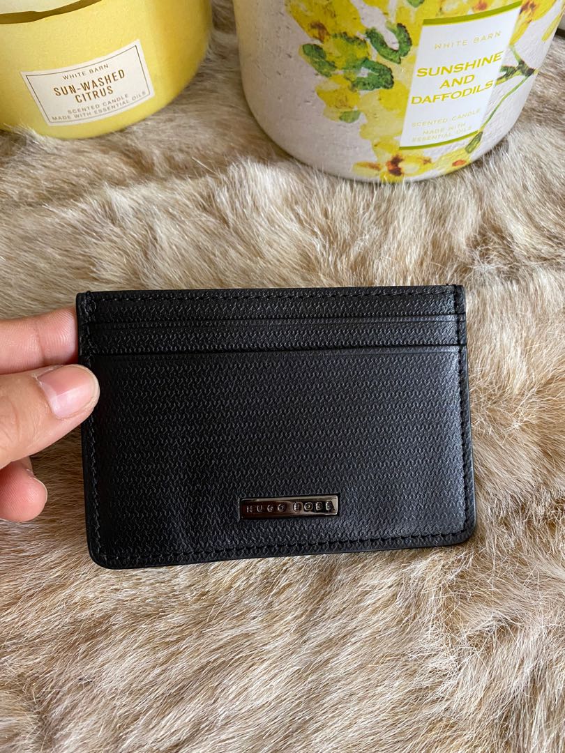 Hugo Boss card holder, Women's Fashion, Bags & Wallets, Wallets & Card holders on Carousell