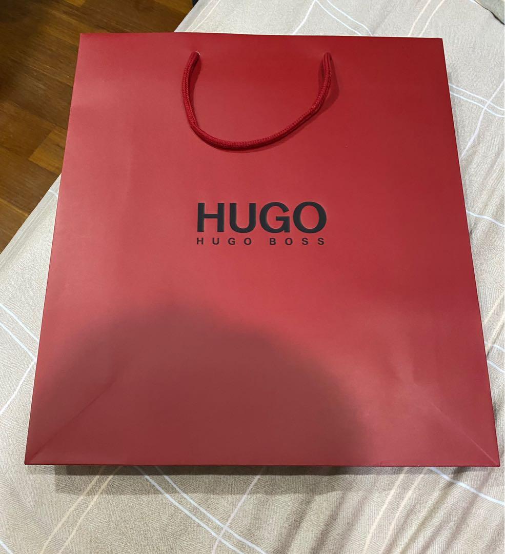 Hugo boss paper bag, Men's Fashion, Tops & Sets, Tshirts & Polo Shirts