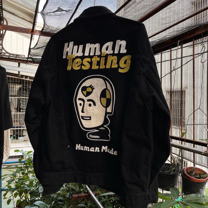 Human made x ASAP Rocky Denim Jacket(Black) 黑單寧外套, 他的時尚