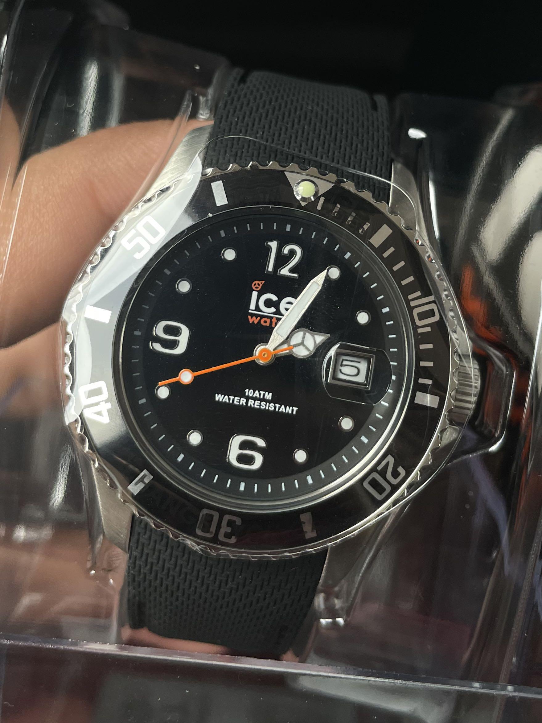 Ice watch orange and black best sale