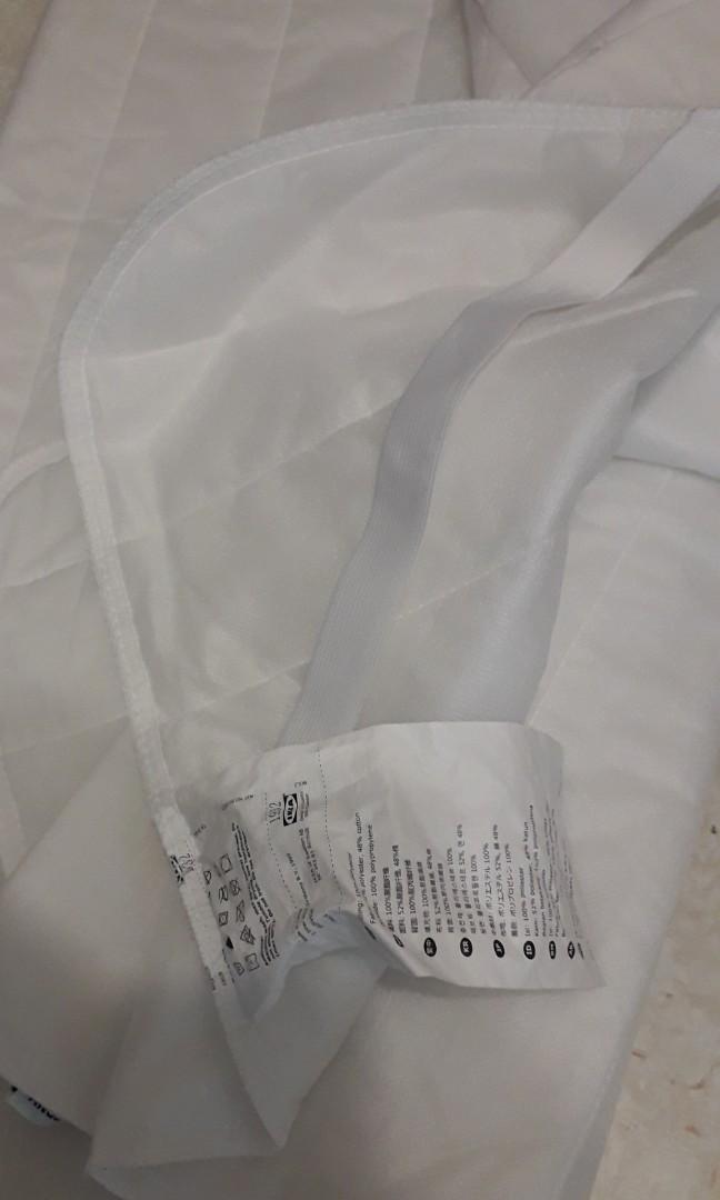 IKEA ANGSVIDE Mattress Protector, 傢俬＆家居, 床具浴巾 Carousell
