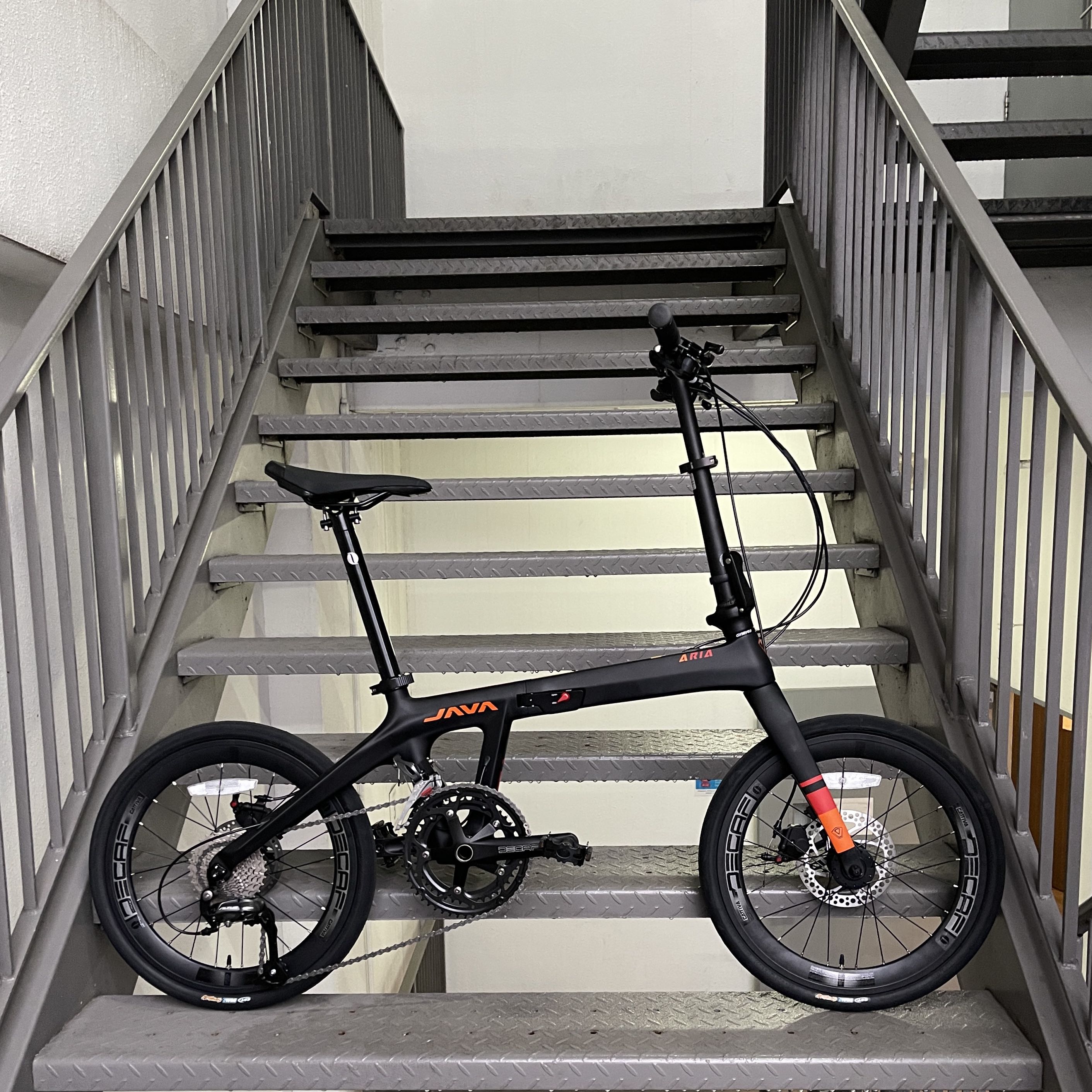 Java aira carbon fiber folding bike / foldable bike frameset (1020