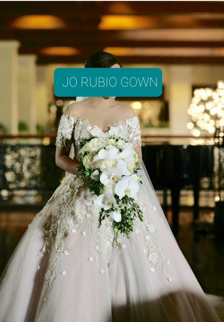 Jo rubio wedding gown price discount