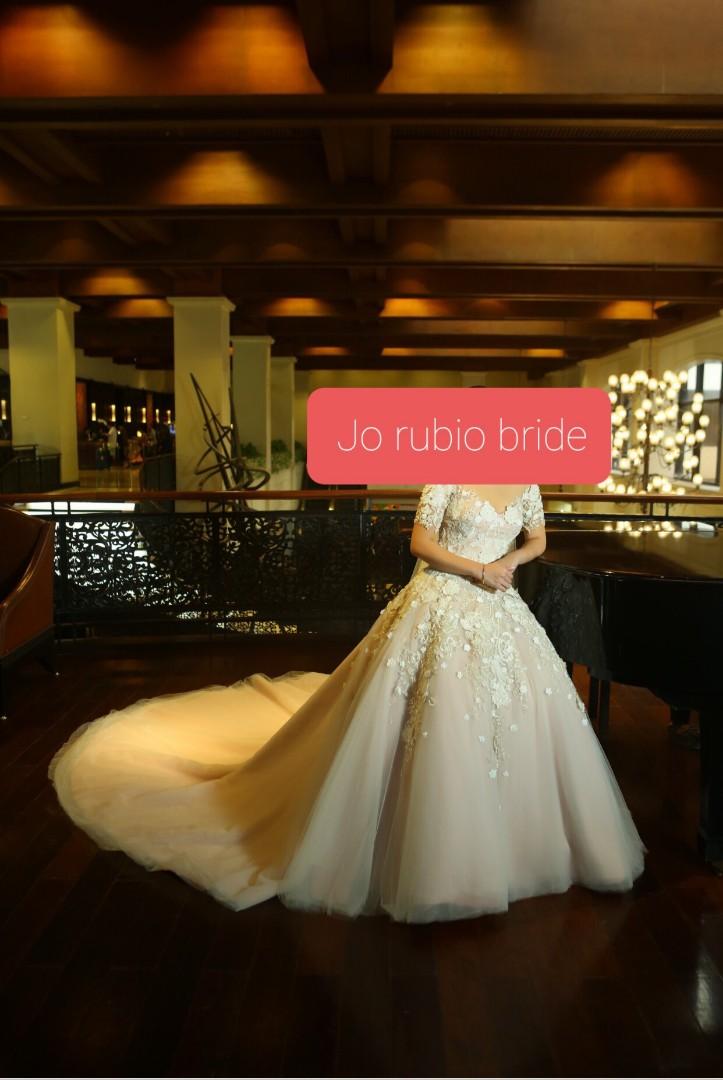 JO RUBIO WEDDING GOWN Women s Fashion Dresses Sets Evening