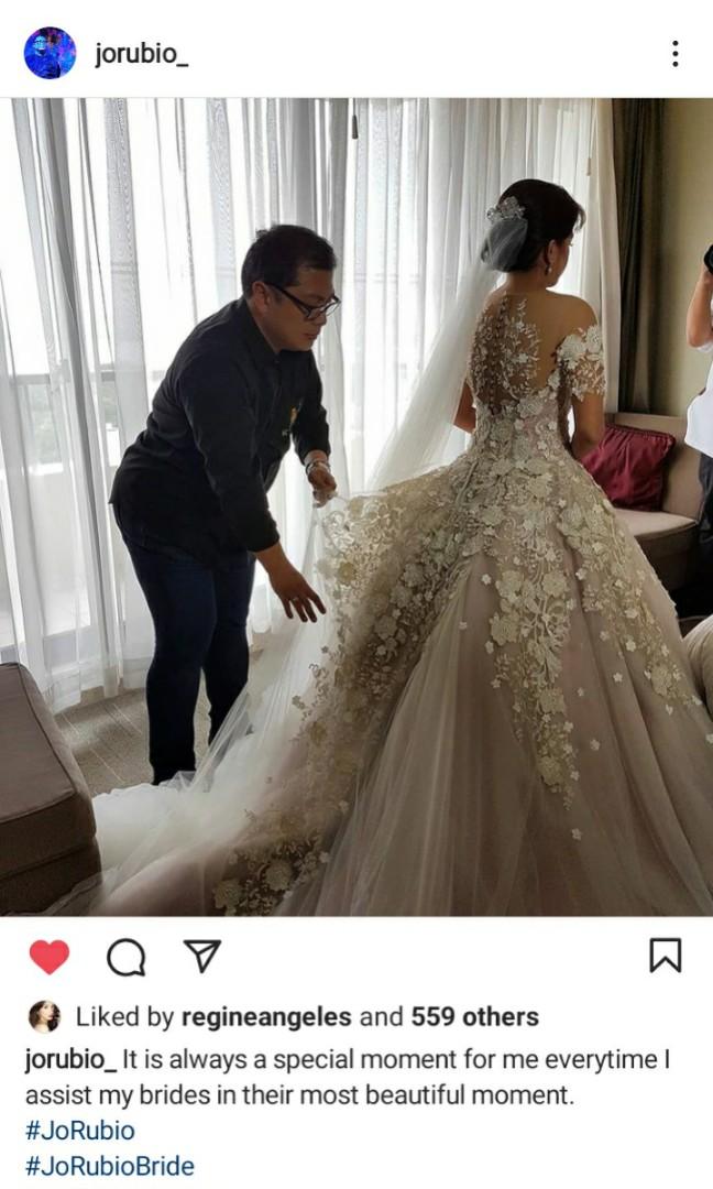 JO RUBIO WEDDING GOWN