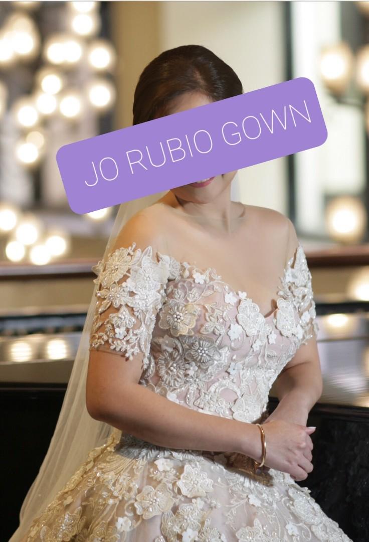 JO RUBIO WEDDING GOWN
