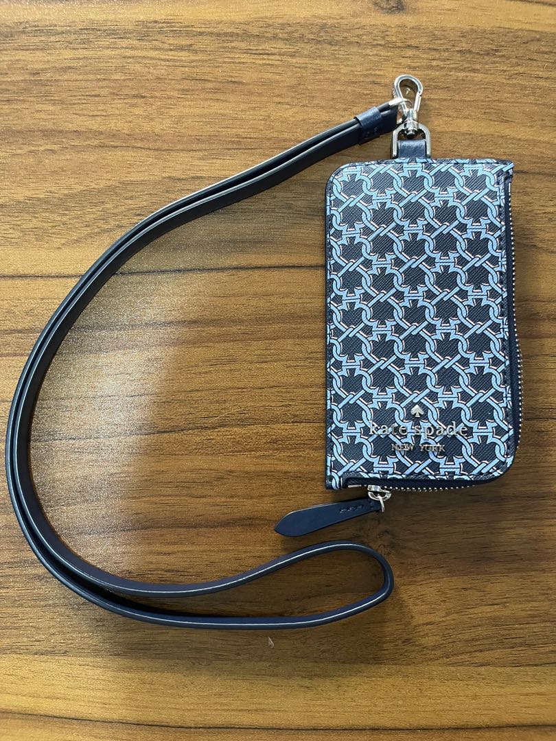 Kate Spade card case lanyard, Women's Fashion, Bags & Wallets, Wallets