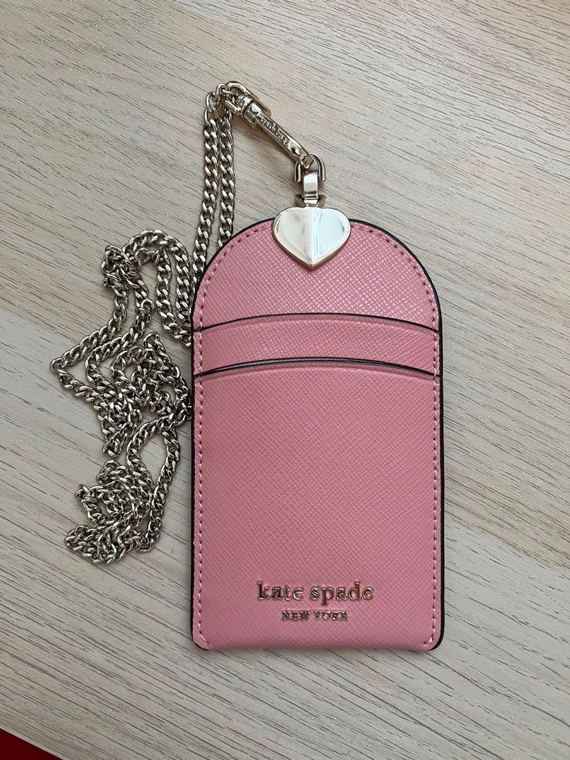 Kate Spade Card Holder Lanyard, Luxury, Accessories on Carousell