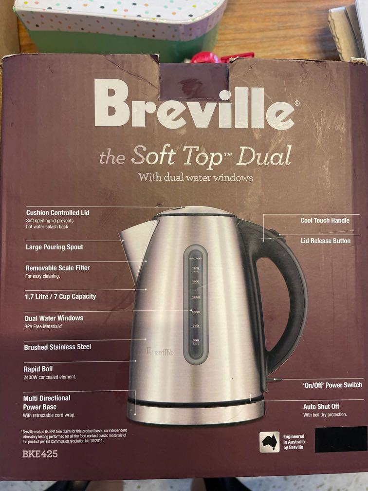 Kettle: Breville the Soft Top Dual 