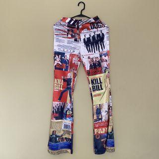 Kill bill graphic pants