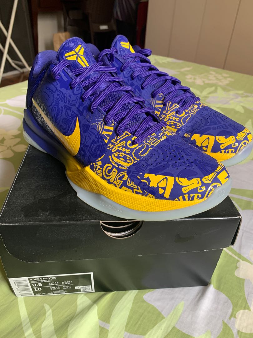 kobe v five rings