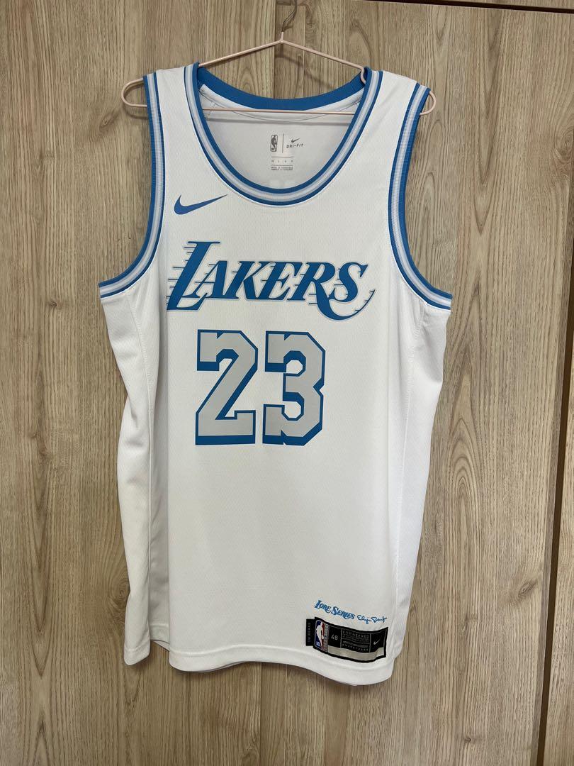Los Angeles Lakers #23 Lebron James Blue 2019-20 Classic Edition Stitched  NBA Jersey
