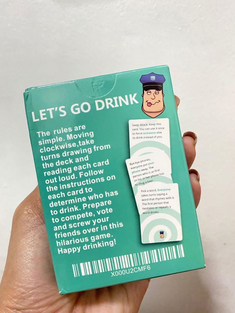 Let's Go Drink Card Game (Category: Board Games & Puzzles) located in Taytay. Submitted by _xyv_ (Listing ID 1164822514, Image 2). Description: .