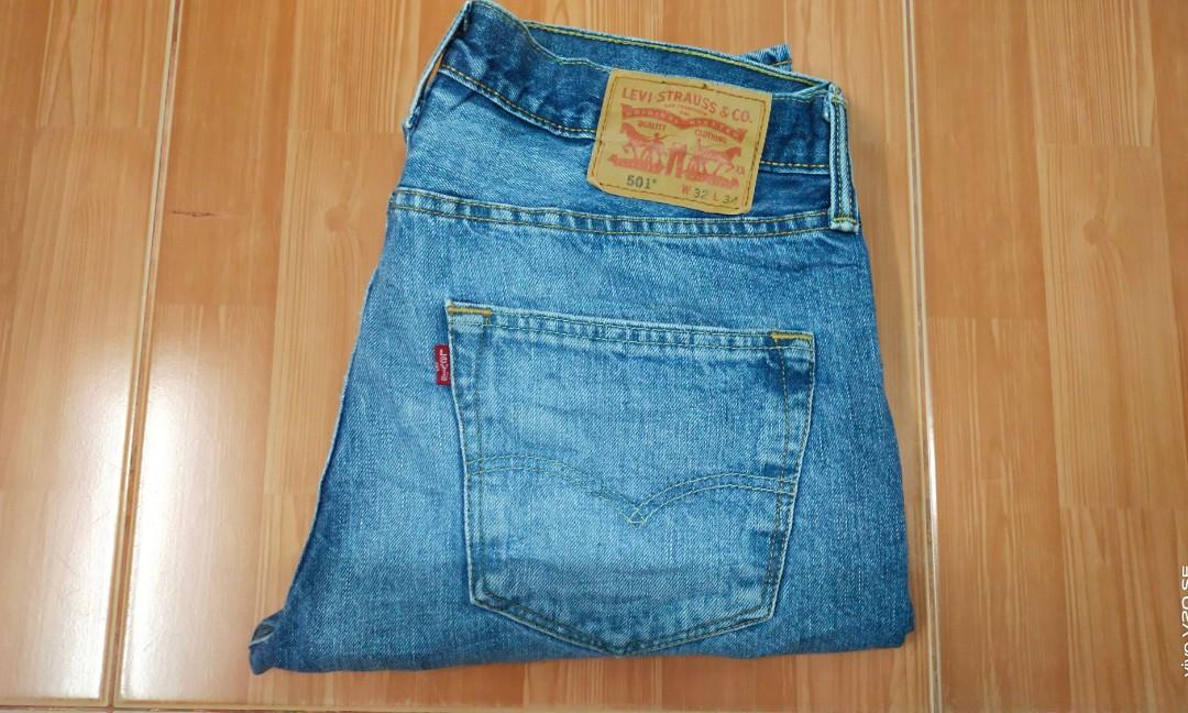 Levis 501 w32 l34 clearance