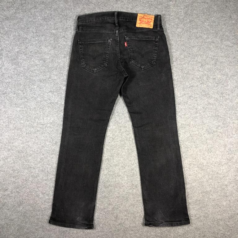 Levis 559 Faded Black Jeans, Men's Fashion, Bottoms, Jeans on Carousell