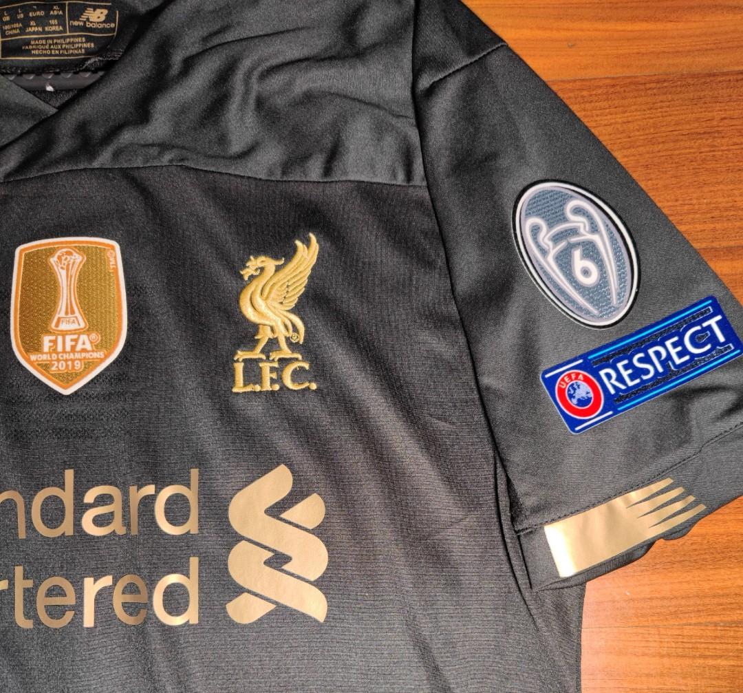 Liverpool FC Home GK Jersey 19/20 - Club World Cup Patch - Supporters Place