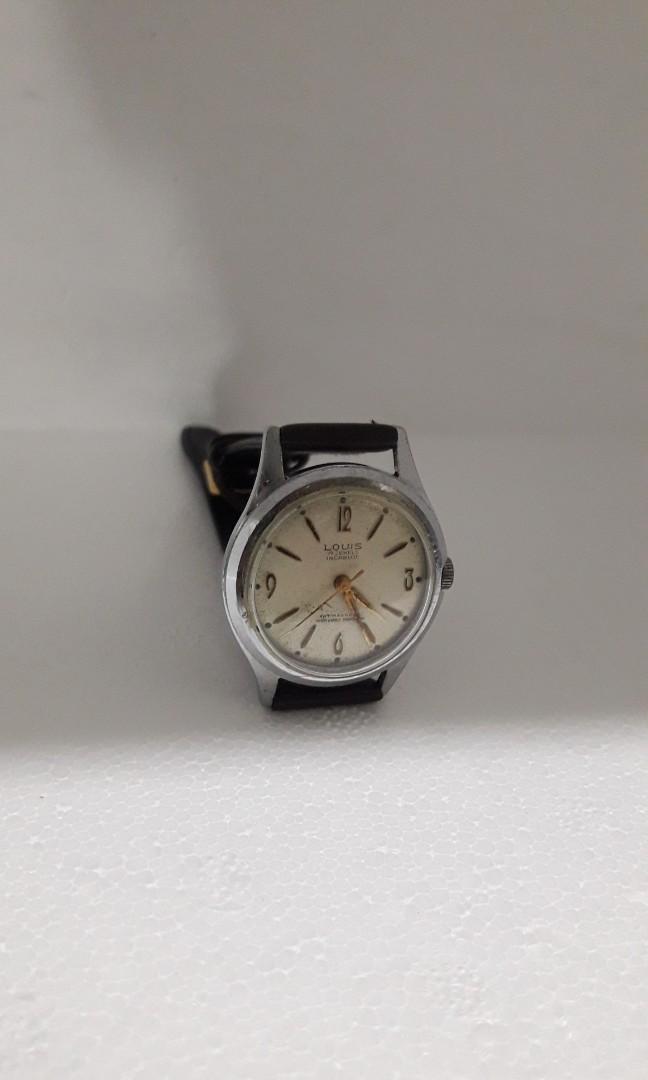 Louis vintage watch, Women's Fashion, Watches & Accessories, Watches on