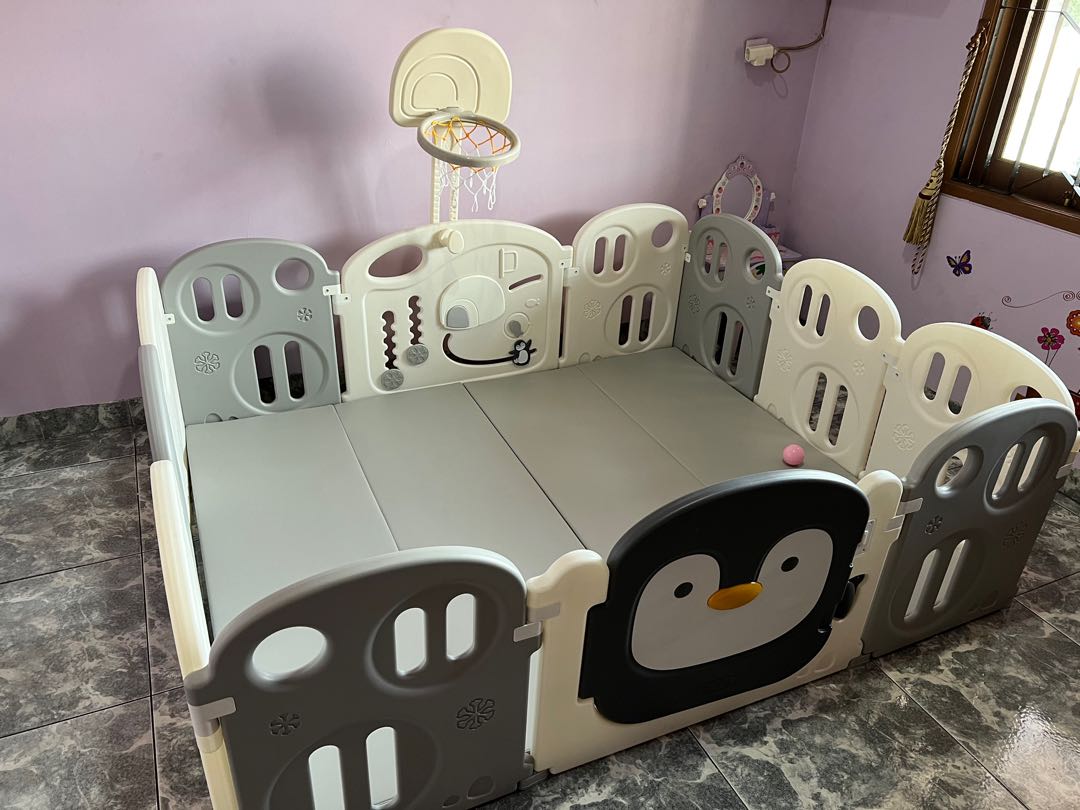 Lumba Playmat and Fence tipe Pinguin, Bayi & Anak, Lainnya di Carousell