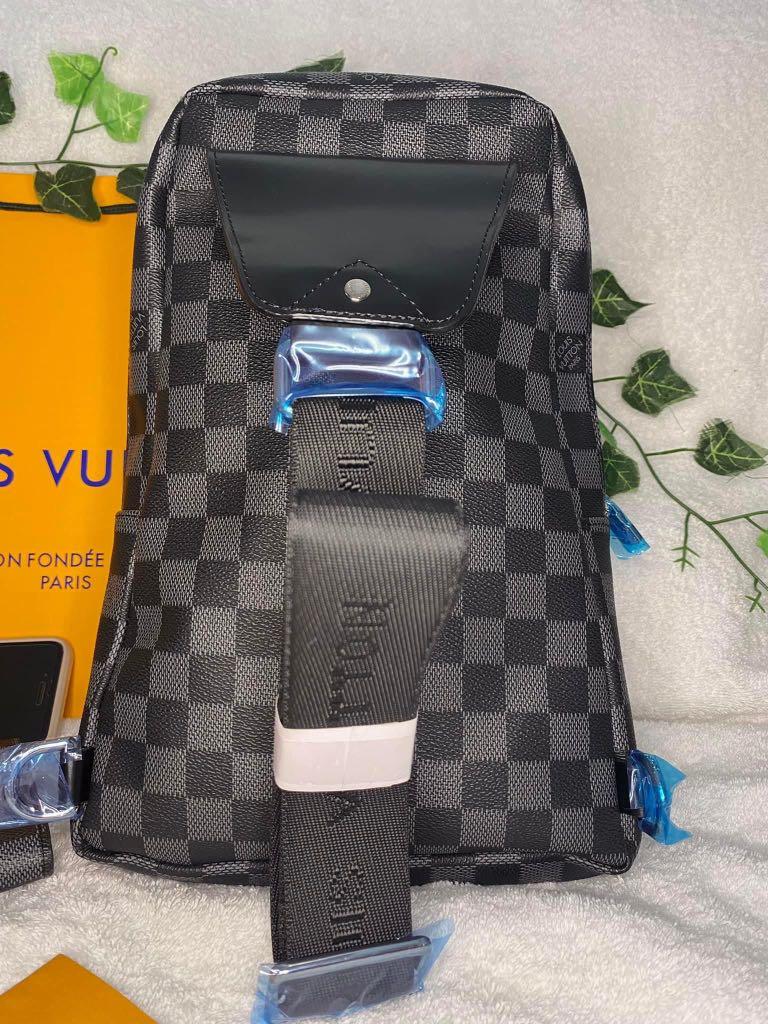 Replica Louis Vuitton N41719 Avenue Sling Bag Damier Graphite