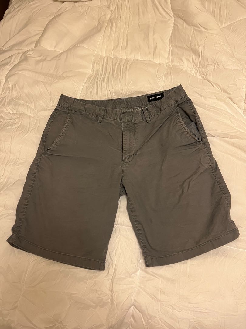 Men's Bonobos Gray Shorts, Men's 