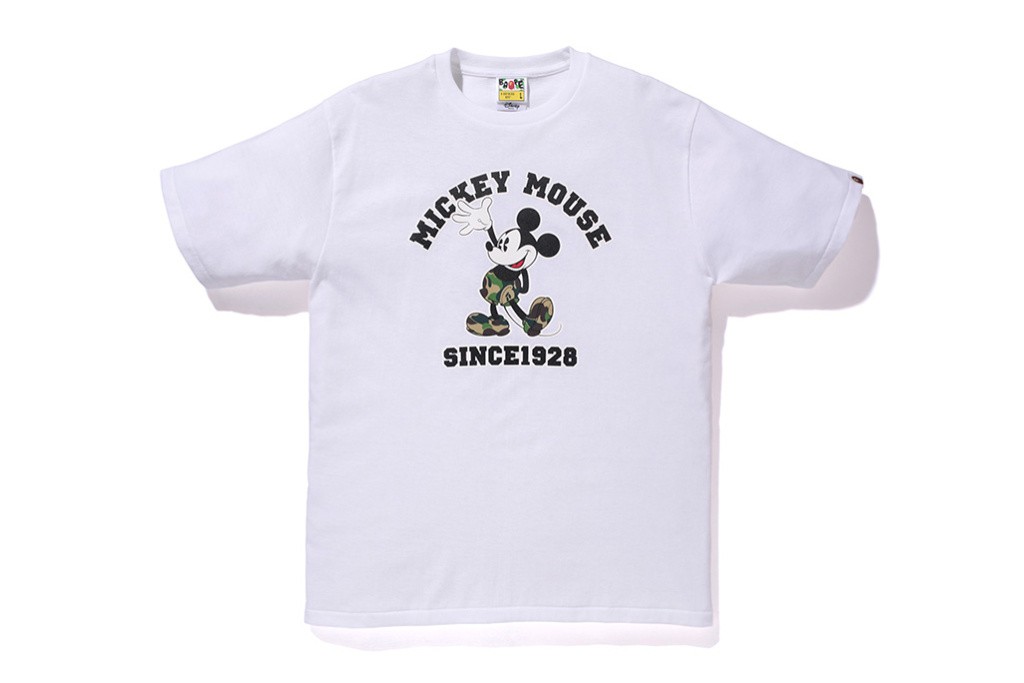 Mickey Mouse ex A Bathing Ape, Fesyen 
