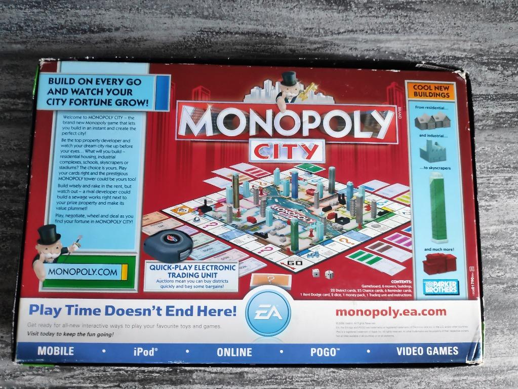 MONOPOLY City Edition, Hobbies & Toys, Toys & Games on Carousell