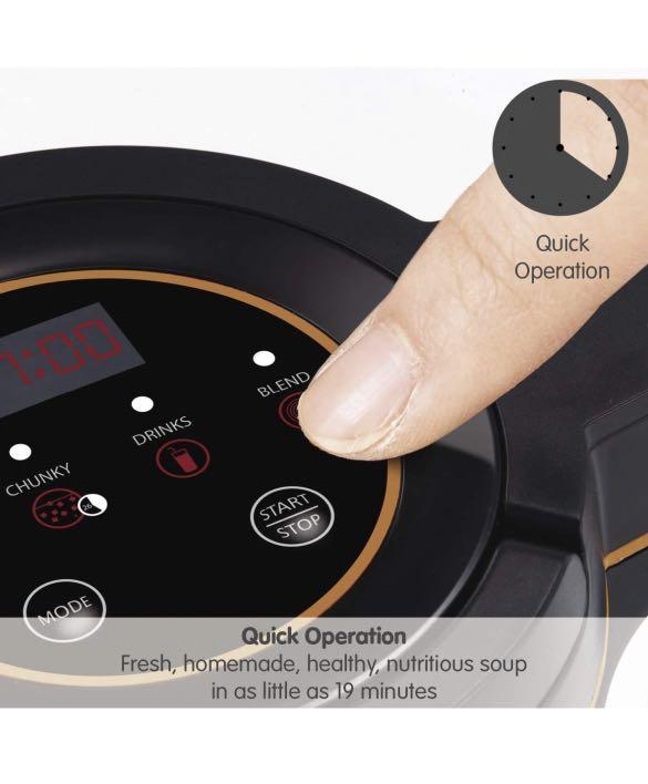 Morphy Richard Soup Maker Compact 1L, TV & Home Appliances, Kitchen