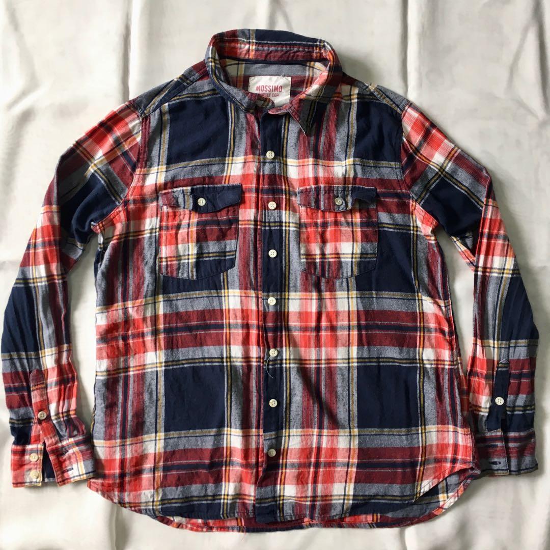 mossimo plaid shirt