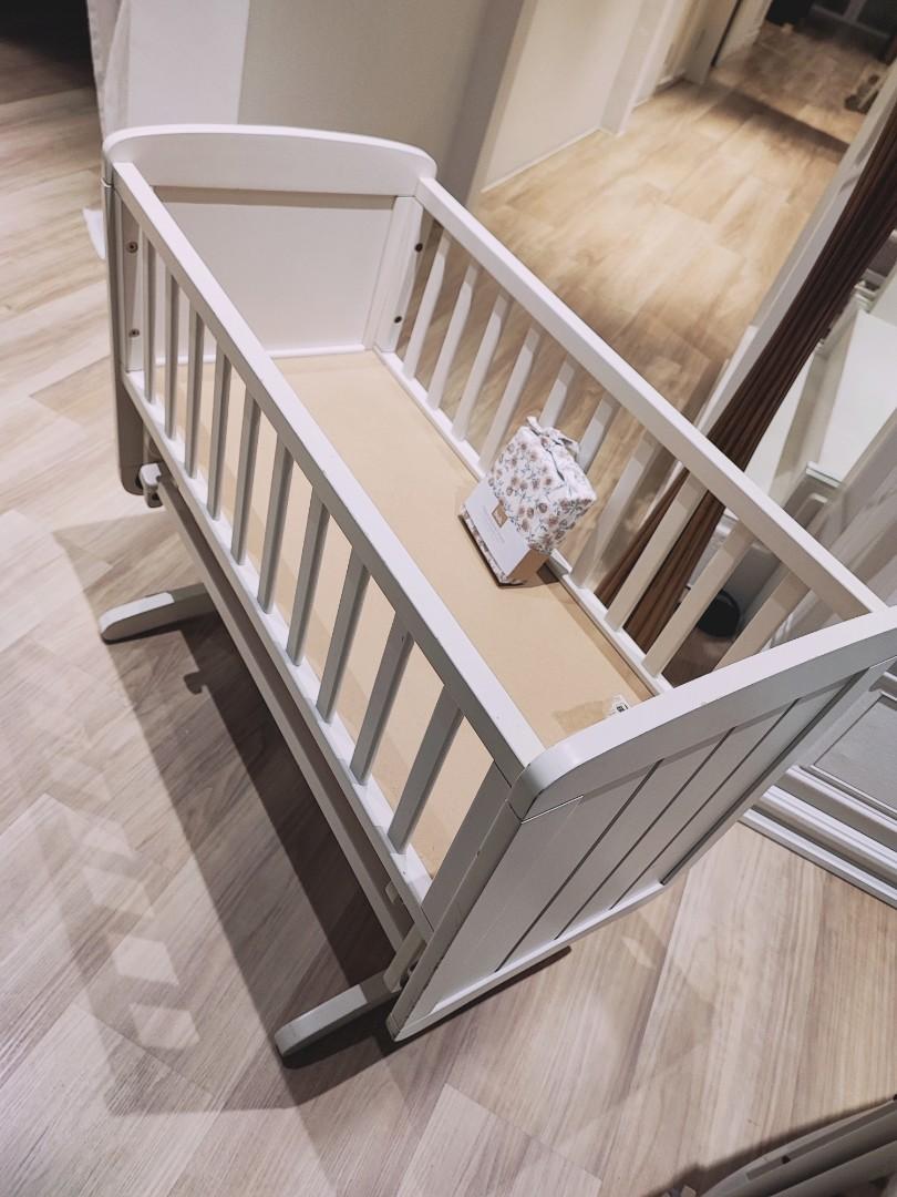 Mothercare Deluxe Gliding Crib cot rocker, Babies & Kids
