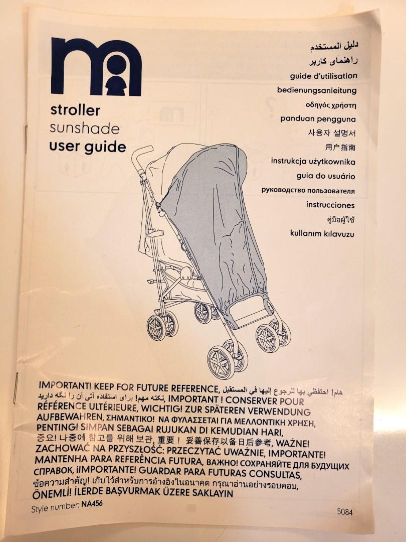 Mothercare sales stroller sunshade