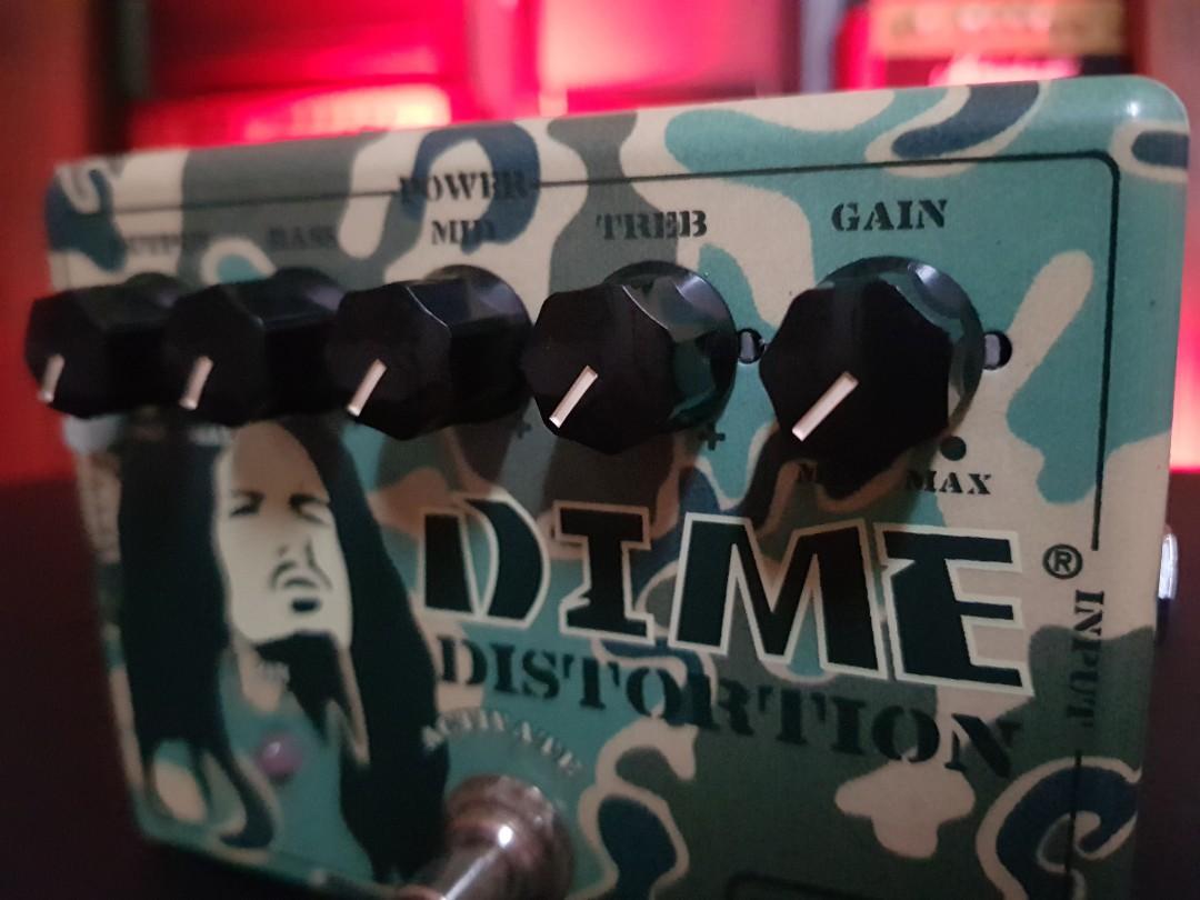 MXR Dime Distortion (Used) (Category: Musical Instruments) located in Baguio. Submitted by therolling.store (Listing ID 1164747887, Image 3). Description: Price: 4,800 COD Note: -Guitar Pedal Only -No Box -PSU/Adapter not Included DESCRIPTION The MXR Dime Distortion Pedal is a full-on distortion made full in the spirit of the legend Dimebag himself. Furious tone with amazing clarity, the Dimebag Distortion is fully flexible to provide you with al