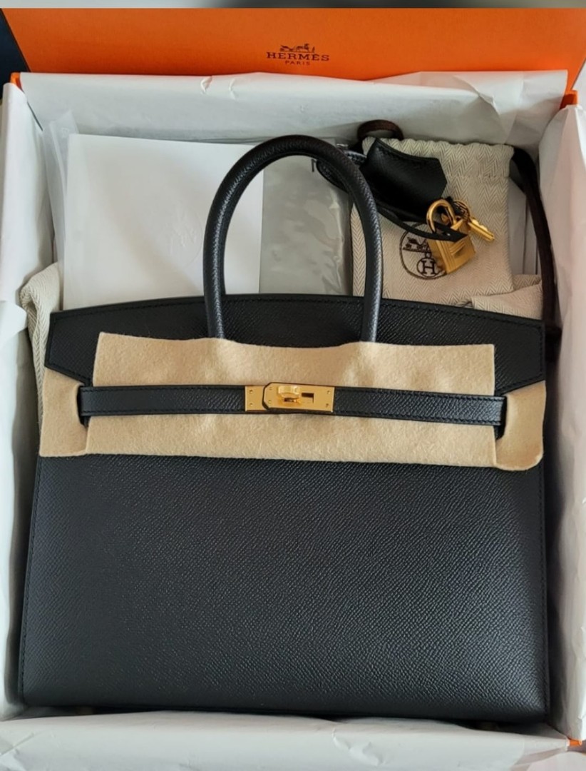 New B25 Black Epsom seller Ghw, Luxury, Bags & Wallets on Carousell