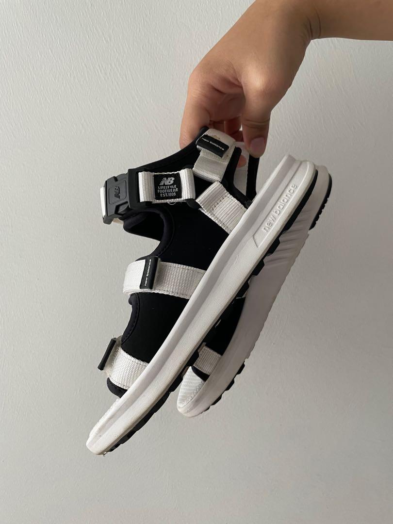 New Balance SD750BW multi strap sandals Women s Fashion Footwear Sandals on Carousell