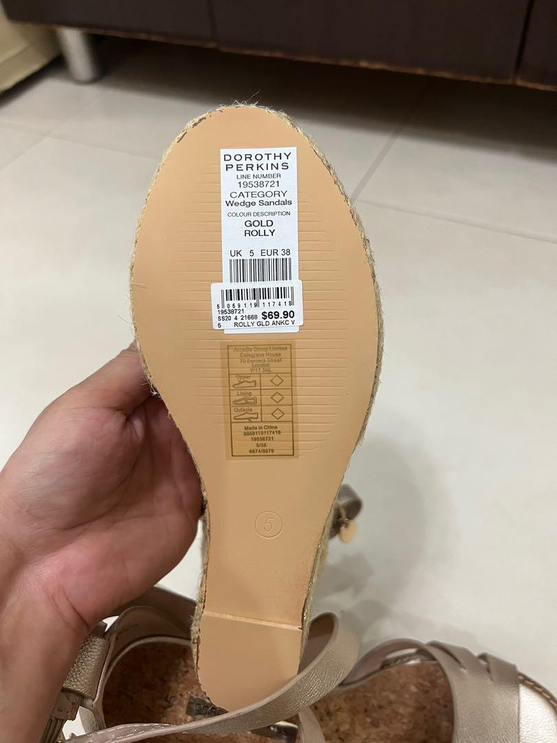 New Dorothy Perkins Wedges Luxury Sneakers Footwear on Carousell