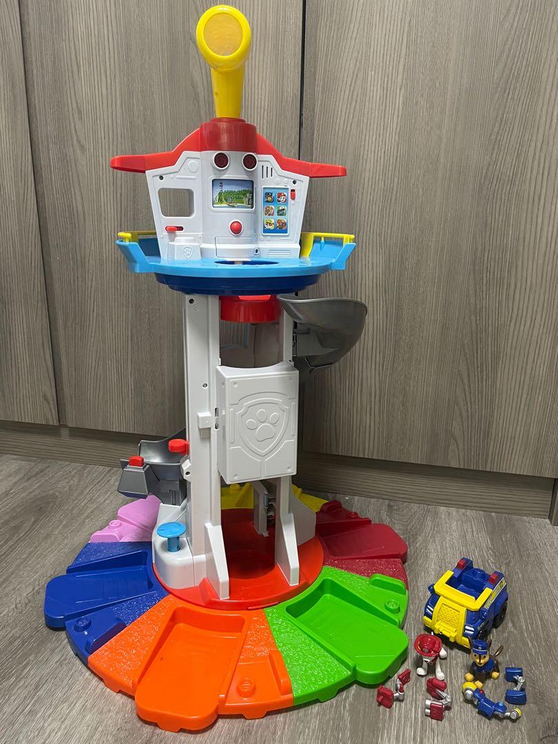 Paw Patrol – My Size Lookout Tower with Exclusive Vehicle, Rotating  Periscope and Lights and Sounds