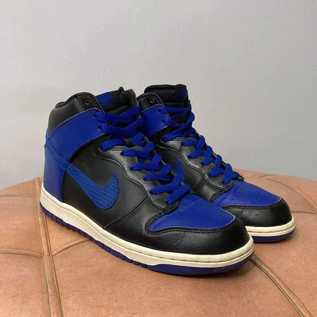 dunk high black old royal