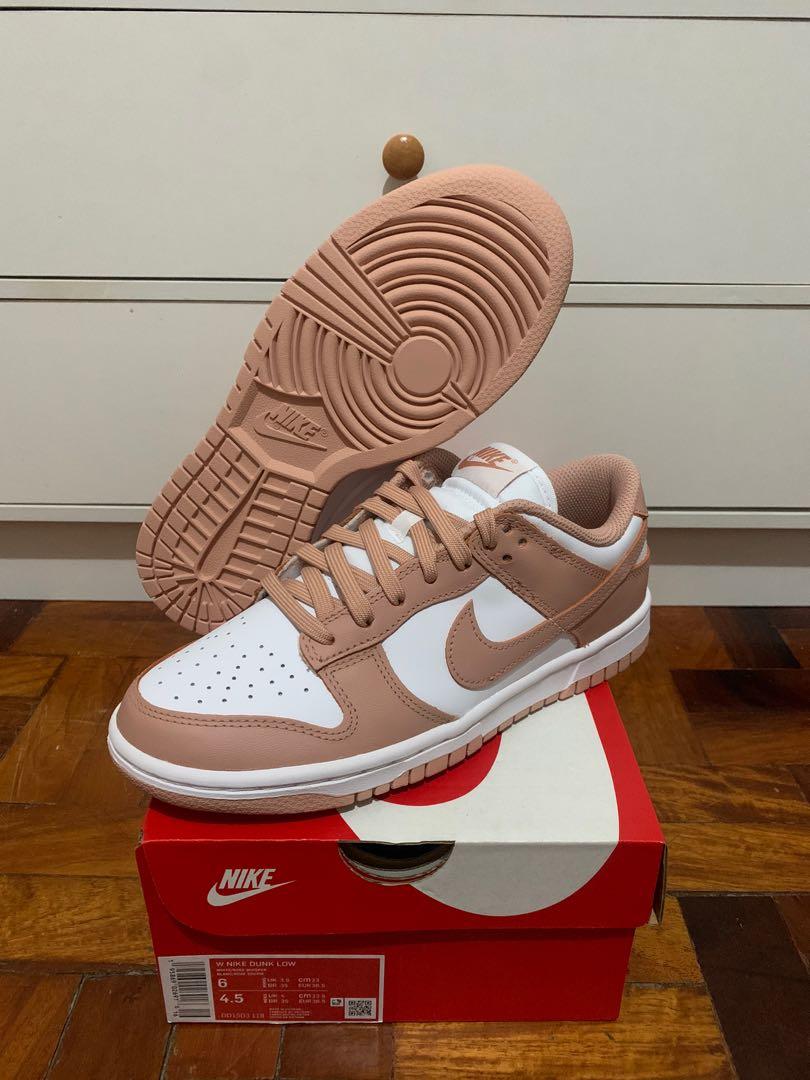 Nike Dunk Low Rose Whisper Size 6 US Women Women s Fashion