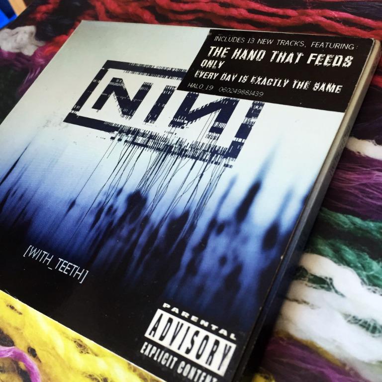 Nine Inch Nails: With Teeth (Category: CDs & DVDs) located in Pasig City. Submitted by sell.phi (Listing ID 1164703043, Image 1). Description: preloved original music cd Disc in VG condition; no playback issues slipcase may have signs of wear.