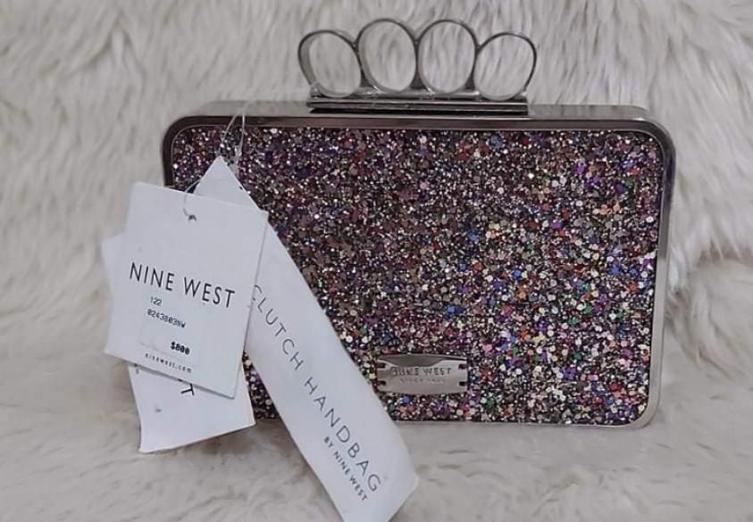 Nine west clutch handbag deals
