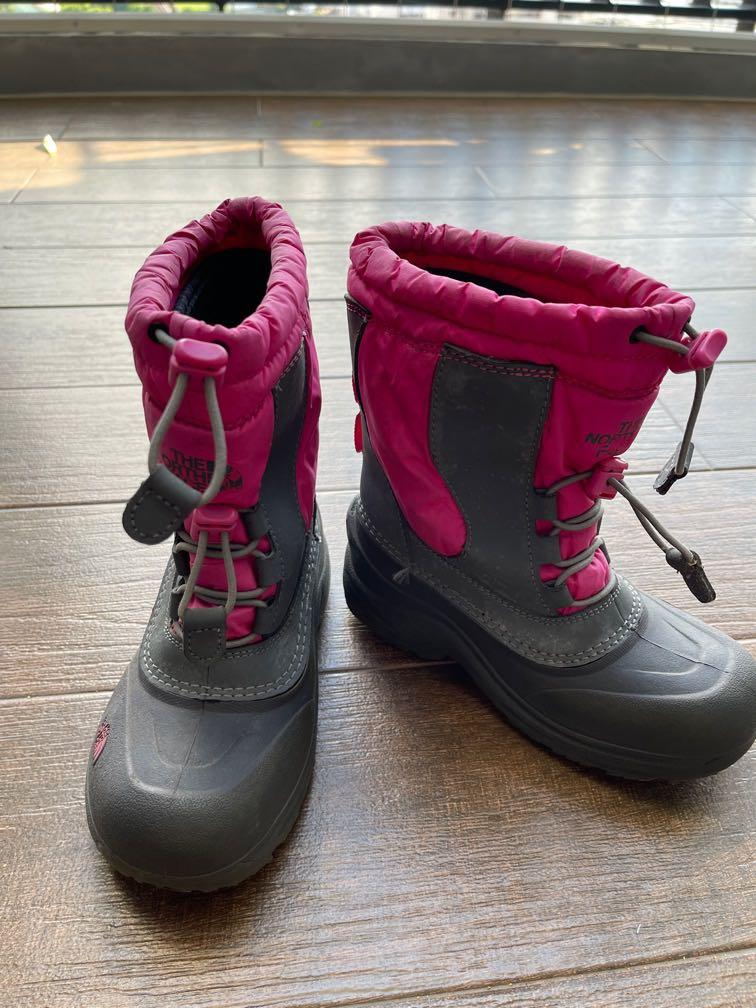 North face shop pink boots