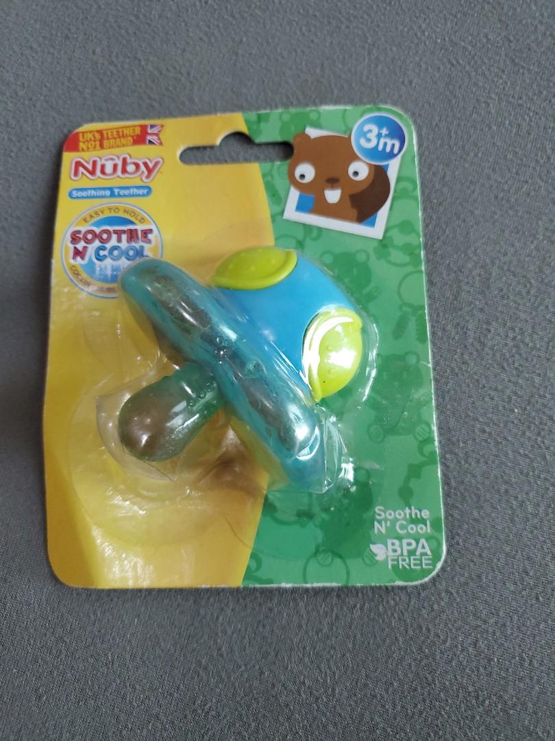 NUBY Soothing teether for only 199 (Category: Soothers & Pacifiers) located in Taguig. Submitted by therealbargain (Listing ID 1164674787, Image 1). Description: STRICTLY NON-NEGOTIABLE ✔CHEAPEST IN CAROUSEL/LAZADA & SHOPEE ✔100%AUTHENTIC ✔BRANDNEW ✔STOCKS FROM USA/SINGAPORE FULL REFUND IF PROVEN FAKE!! ❌ NO TO LOWBALLER.