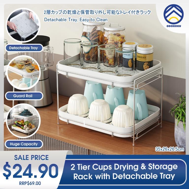 2 tier bottle drying hot sale rack