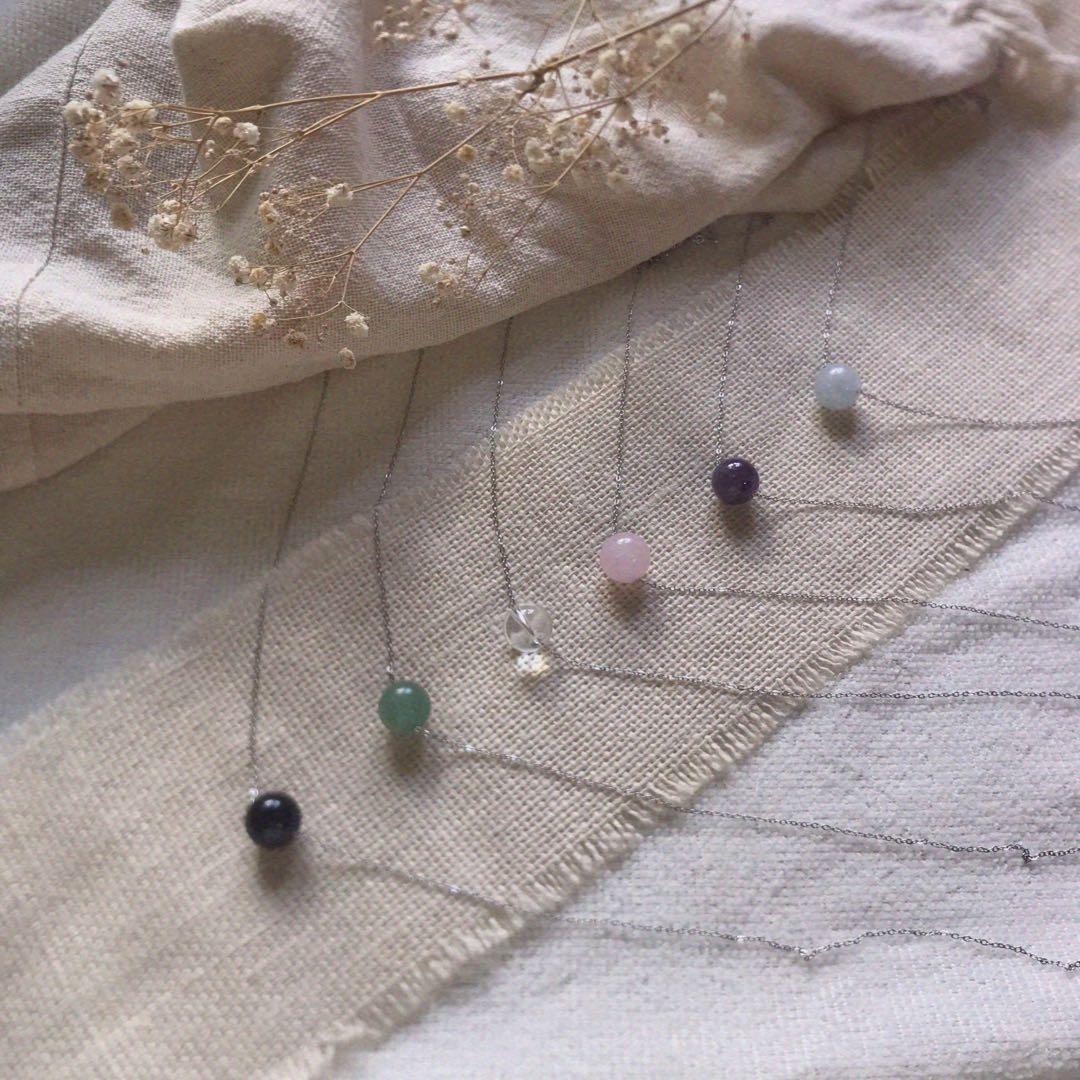 Genuine crystal necklace hotsell