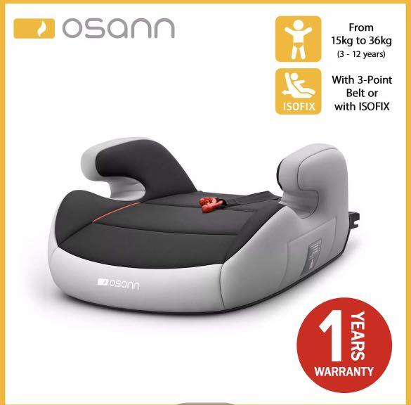 Osann Booster Seat ISOFIX, Babies & Kids, Going Out, Car Seats on Carousell