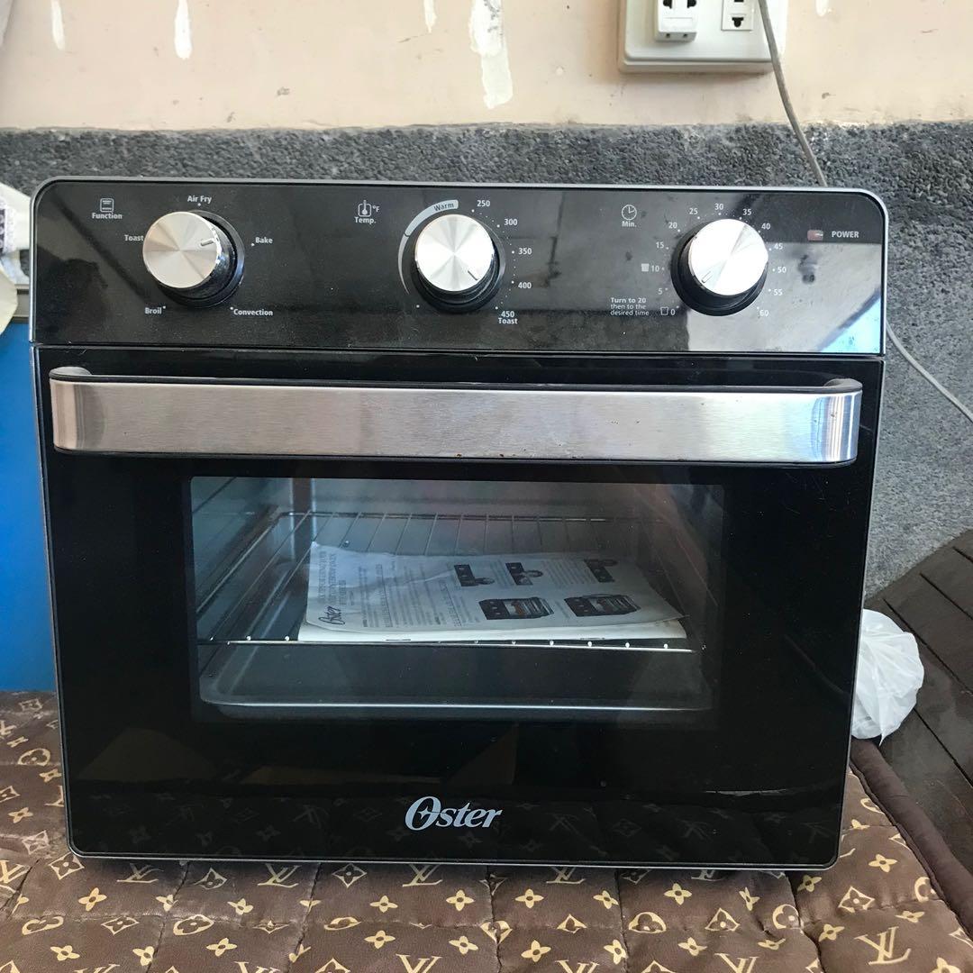 Oster 5 in 1 oven with airfryer and crockpot slow cooker, TV & Home