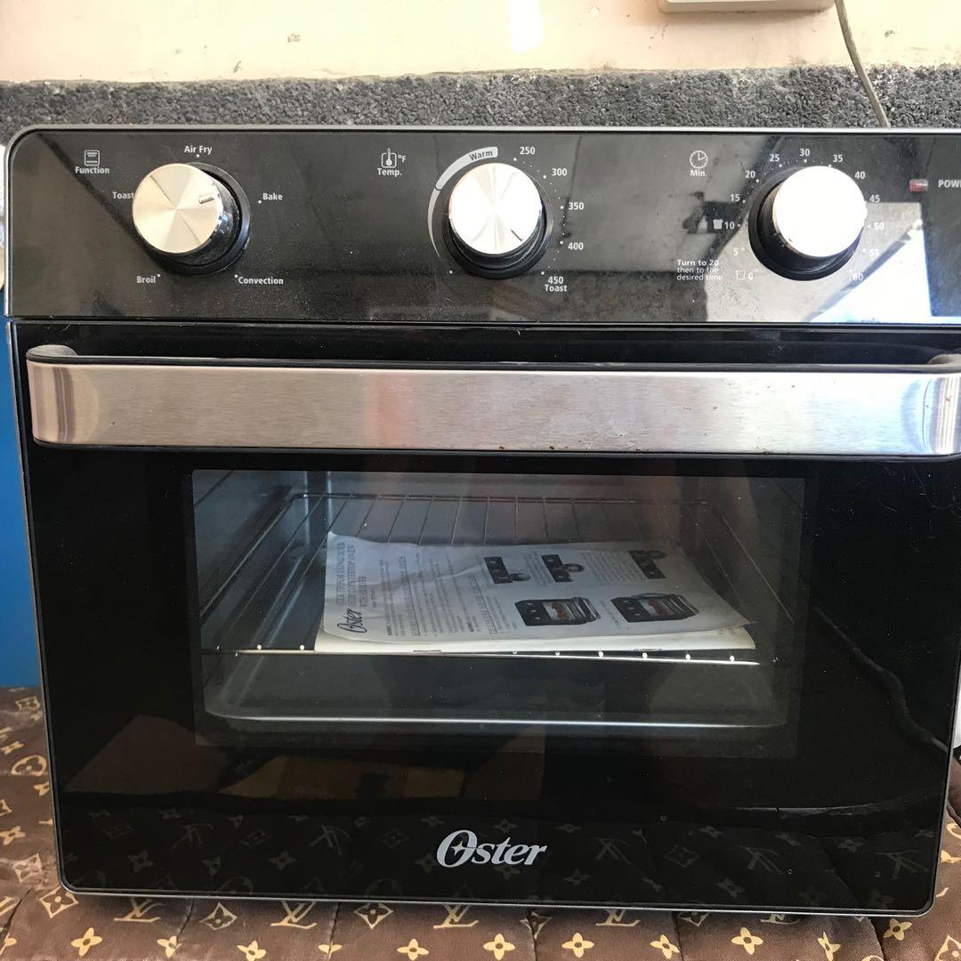 Oster 5 in 1 oven with airfryer and crockpot slow cooker, TV & Home